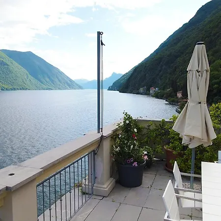 Oria Lugano Lake, Il Nido Dell'aquila Apartment *